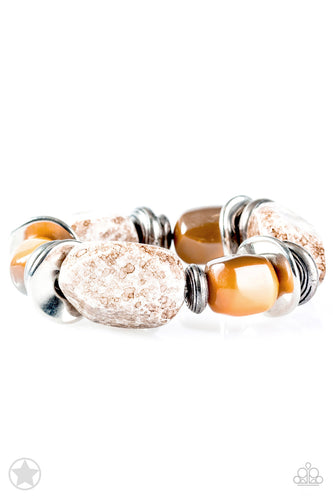 Glaze of Glory Orange Bracelet