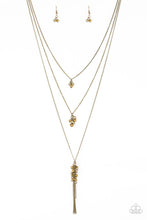 Load image into Gallery viewer, Crystal Cruisers Brass Necklace