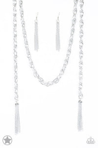 SCARFed For Attention Silver Necklace