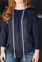 Load image into Gallery viewer, SCARFed For Attention Silver Necklace