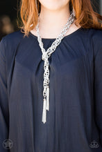 Load image into Gallery viewer, SCARFed For Attention Silver Necklace