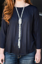 Load image into Gallery viewer, SCARFed For Attention Silver Necklace