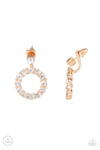 Load image into Gallery viewer, Diamond Halo Gold Earrings