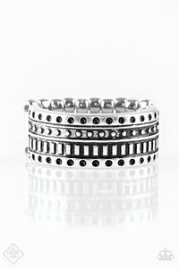 Roughin It Silver Ring
