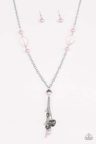 Heart-Stopping Harmony Pink Necklace