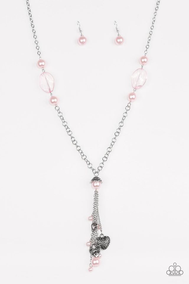Heart-Stopping Harmony Pink Necklace