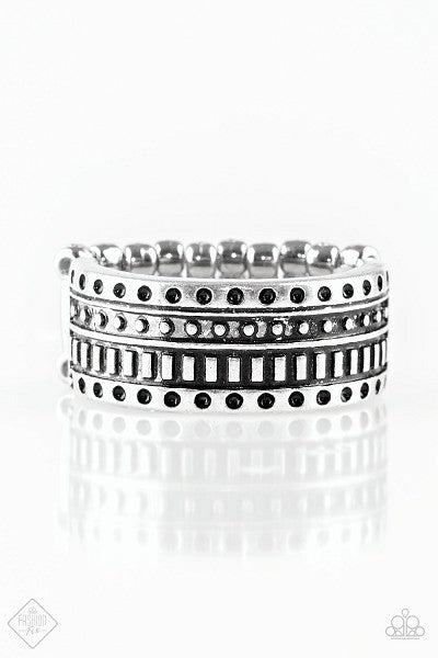 Roughin It Silver Ring