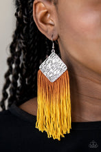 Load image into Gallery viewer, DIP The Scales Yellow Earring