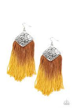Load image into Gallery viewer, DIP The Scales Yellow Earring