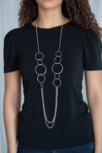 Ring In The Radiance Silver Necklace