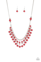 Load image into Gallery viewer, Location, Location, Location Red Necklace