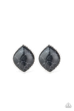 Load image into Gallery viewer, Marble Marvel Black Earring