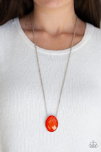 Load image into Gallery viewer, Intensely Illuminated Orange Necklace