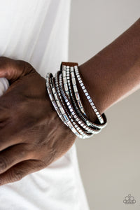 This Time With Attitude Brown Bracelet