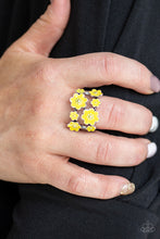 Load image into Gallery viewer, Floral Crowns Yellow Ring