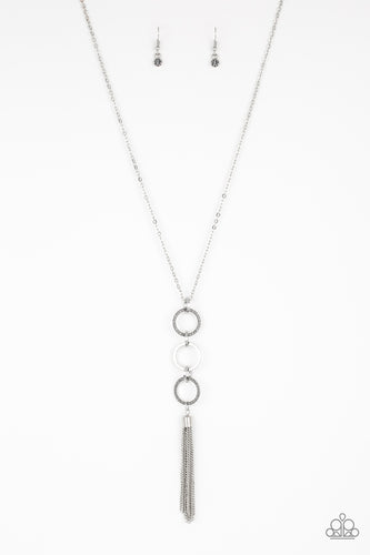 Diva In Diamonds Silver Necklace