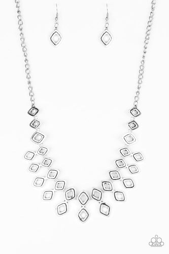 Geocentric Silver Necklace