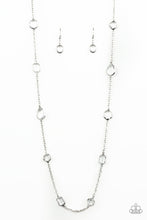 Load image into Gallery viewer, Glassy Glamorous White Necklace