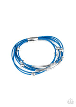 Load image into Gallery viewer, Magnetically Modern Blue Bracelet