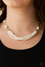 Load image into Gallery viewer, One-WOMAN Show White Necklace