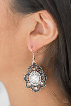 Load image into Gallery viewer, Reign Supreme White Earring