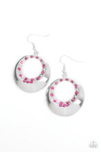 Load image into Gallery viewer, Ringed In Refinement Pink Earring