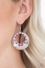 Load image into Gallery viewer, Ringed In Refinement Pink Earring