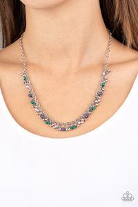 Sailing The Seven Seas Blue Necklace
