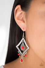 Load image into Gallery viewer, Southern Sunsets Red Earring