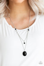 Load image into Gallery viewer, Time To Hit The ROAM Black Necklace