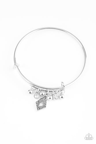 Treasure Charms White Bracelet