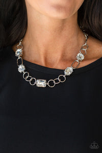 Urban District White Necklace