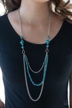 Load image into Gallery viewer, Very Vintage Blue Necklace