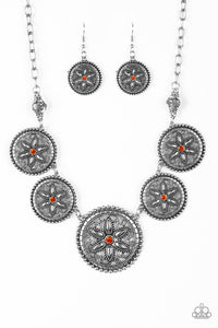 Written In The STAR LILIES Orange Necklace