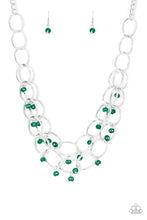 Load image into Gallery viewer, Yacht Tour Green Necklace