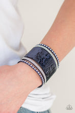 Load image into Gallery viewer, MERMAIDS Have More Fun Blue Bracelet