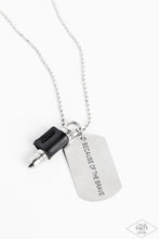 Load image into Gallery viewer, Proud Patriot Black Necklace