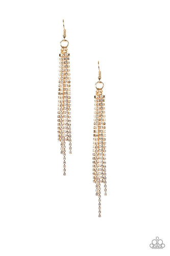Center Stage Status Gold Earring