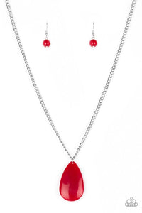 So Pop-YOU-lar Red Necklace