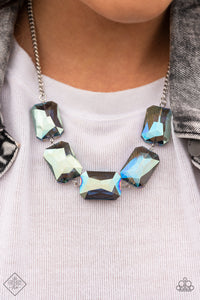 Heard It On The HEIR-Waves Blue Necklace
