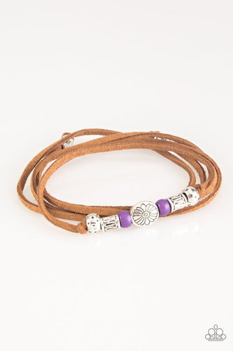 Clear A Path Purple Bracelet