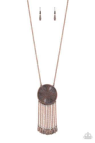 Nature's Melody Copper Necklace
