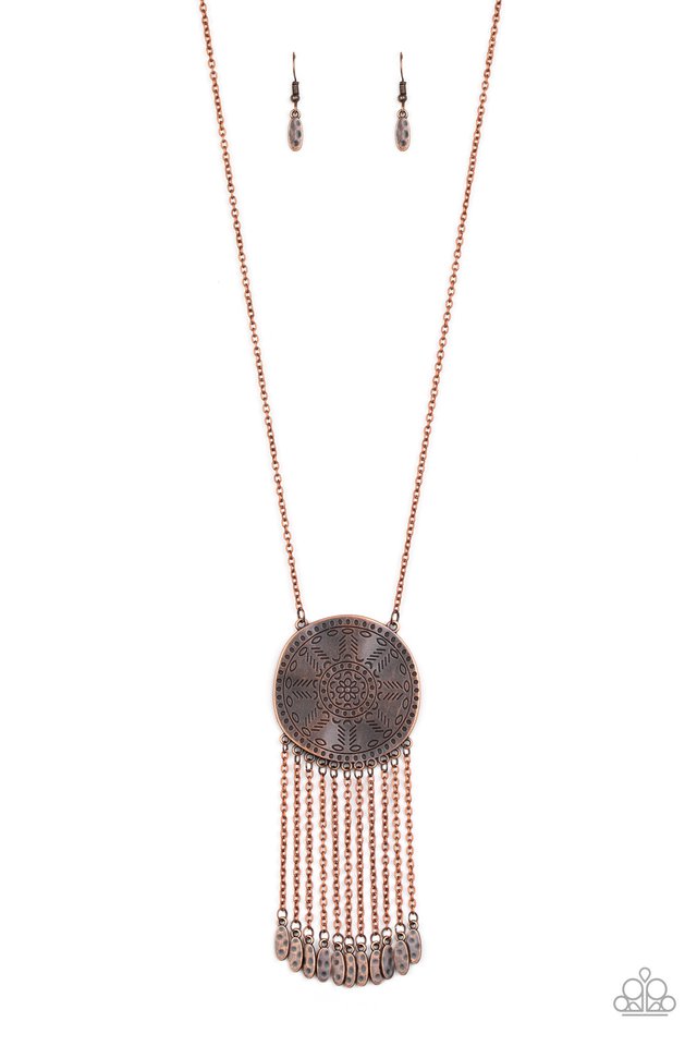 Nature's Melody Copper Necklace