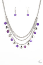 Load image into Gallery viewer, Beach Flavor Purple Necklace