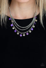 Load image into Gallery viewer, Beach Flavor Purple Necklace