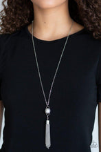 Load image into Gallery viewer, Diva Dance Party Silver Necklace