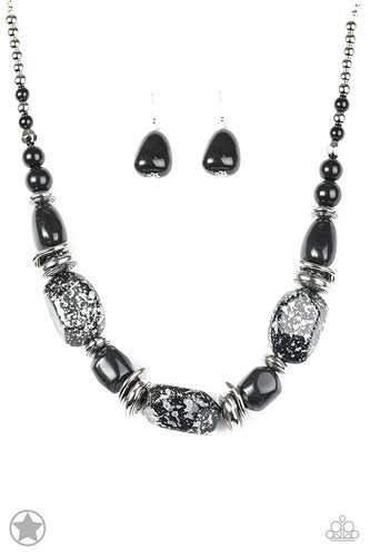 In Good Glazes Black Necklace