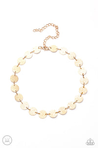 Reflection Detection Gold Necklace
