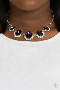 The Queen Demands It Purple Necklace
