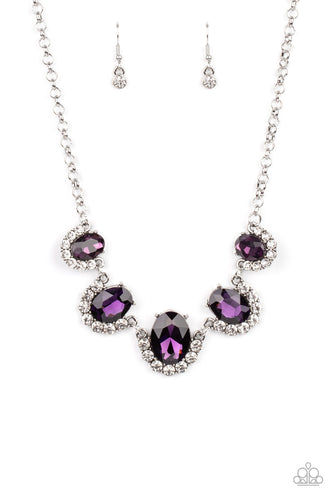The Queen Demands It Purple Necklace